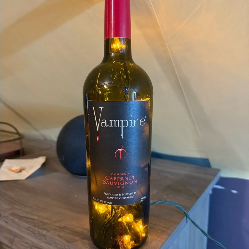 Lights in a Wine Bottle